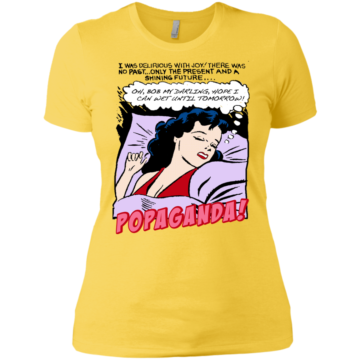 Pop Art Vintage Comics Lichtenstein Style - Popaganda 05 Tee&Tank Lady Pimamour