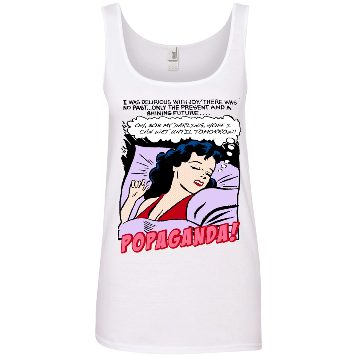 Pop Art Vintage Comics Lichtenstein Style - Popaganda 05 Tee&Tank Lady Pimamour