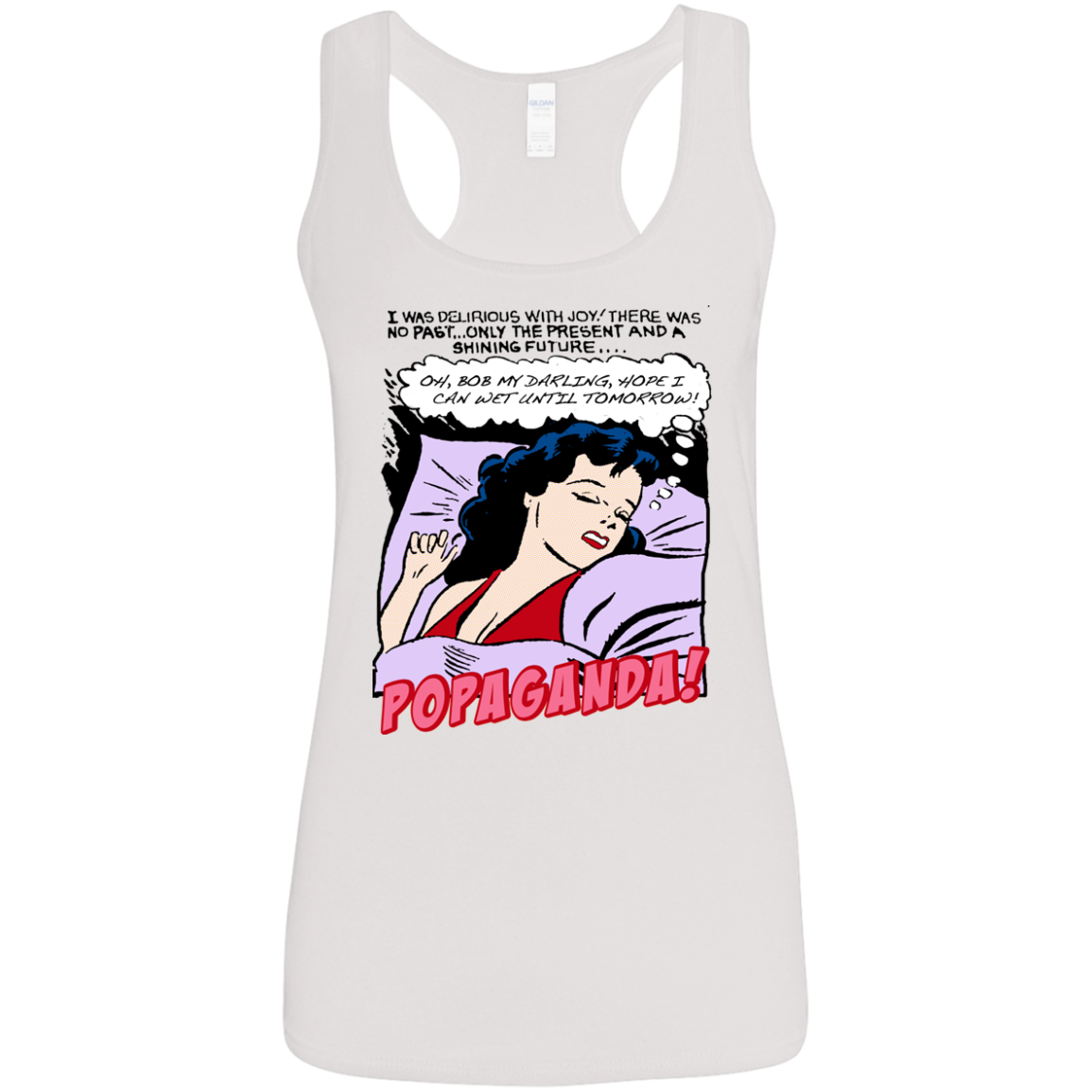 Pop Art Vintage Comics Lichtenstein Style - Popaganda 05 Tee&Tank Lady Pimamour