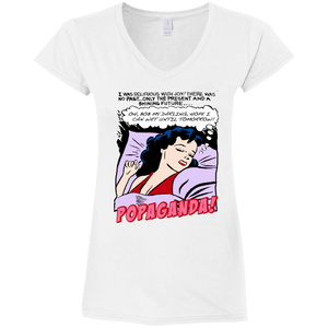 Pop Art Vintage Comics Lichtenstein Style - Popaganda 05 Tee&Tank Lady Pimamour