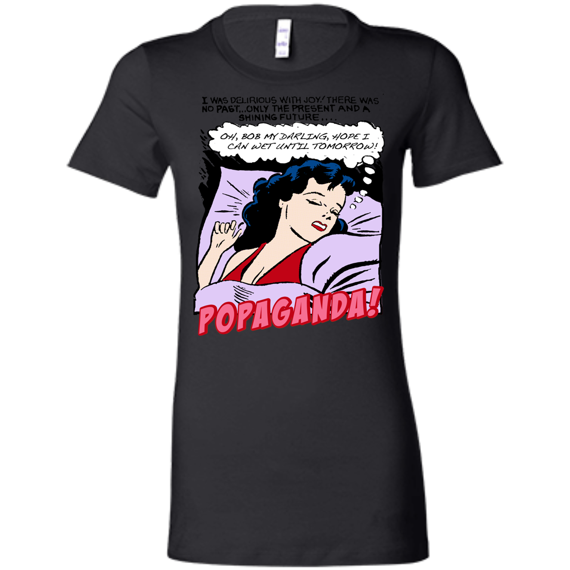 Pop Art Vintage Comics Lichtenstein Style - Popaganda 05 Tee&Tank Lady Pimamour