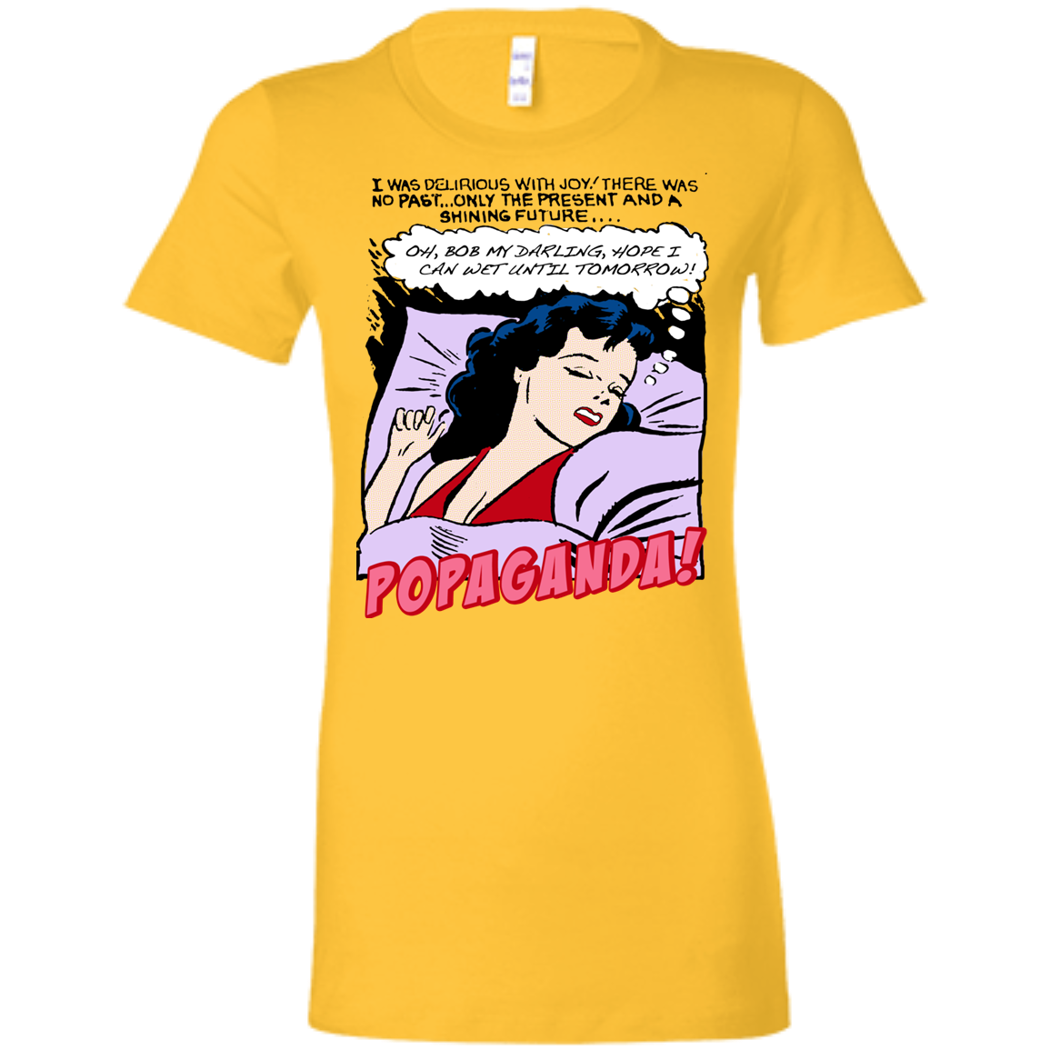 Pop Art Vintage Comics Lichtenstein Style - Popaganda 05 Tee&Tank Lady Pimamour