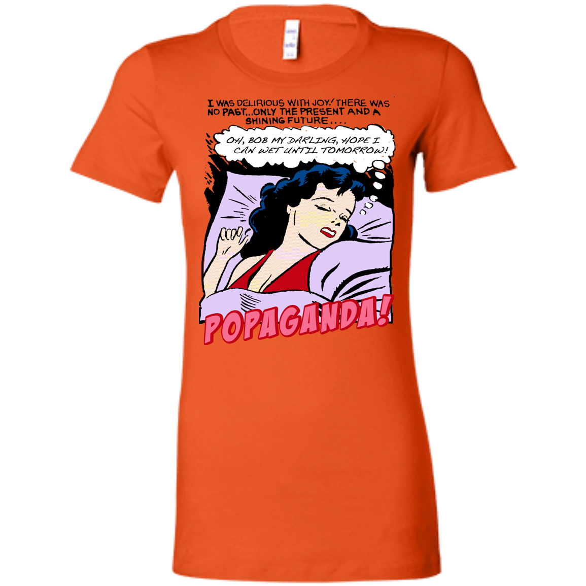 Pop Art Vintage Comics Lichtenstein Style - Popaganda 05 Tee&Tank Lady Pimamour