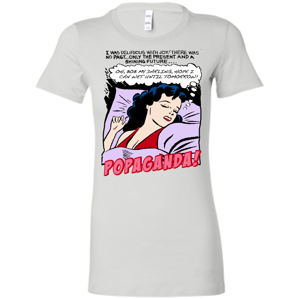 Pop Art Vintage Comics Lichtenstein Style - Popaganda 05 Tee&Tank Lady Pimamour