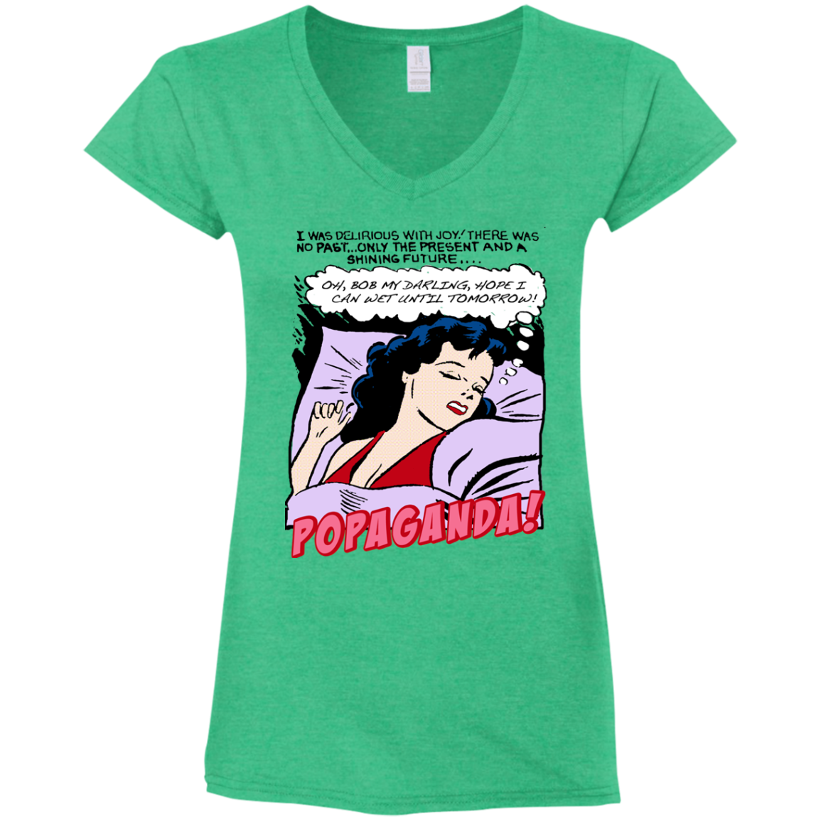 Pop Art Vintage Comics Lichtenstein Style - Popaganda 05 Tee&Tank Lady Pimamour