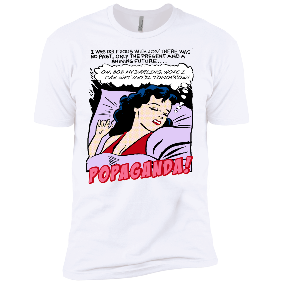 Pop Art Vintage Comics Lichtenstein Style - Popaganda 05 Tee&Tank Men/Unisex Pimamour
