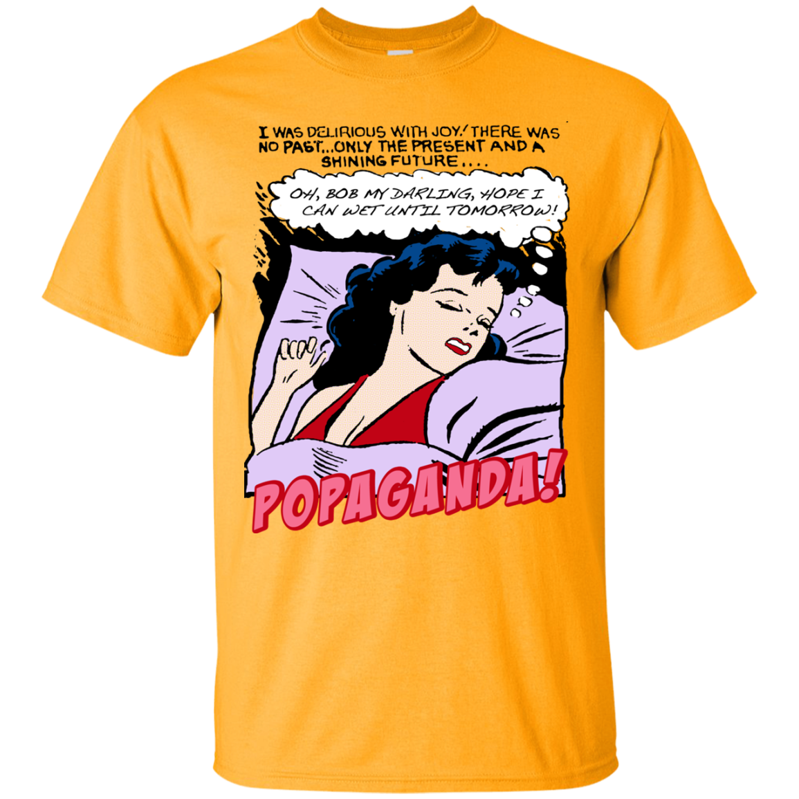 Pop Art Vintage Comics Lichtenstein Style - Popaganda 05 Tee&Tank Men/Unisex Pimamour