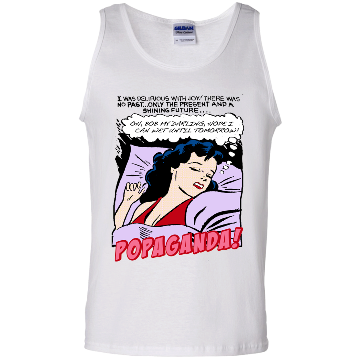 Pop Art Vintage Comics Lichtenstein Style - Popaganda 05 Tee&Tank Men/Unisex Pimamour