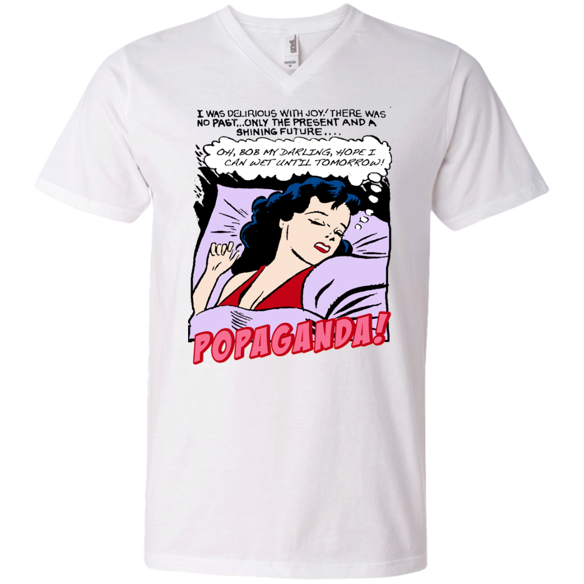 Pop Art Vintage Comics Lichtenstein Style - Popaganda 05 Tee&Tank Men/Unisex Pimamour