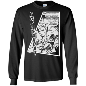 Pop Art Vintage Comics Lichtenstein Style - Popaganda 06 B&W Tee&Tank Men/Unisex Pimamour