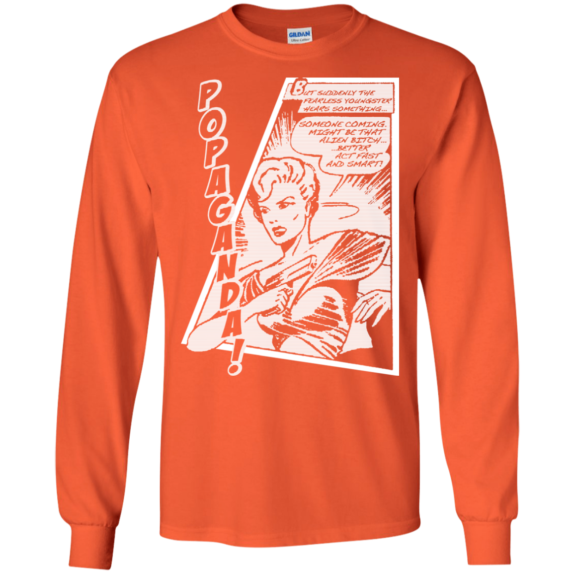 Pop Art Vintage Comics Lichtenstein Style - Popaganda 06 B&W Tee&Tank Men/Unisex Pimamour