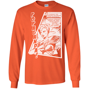 Pop Art Vintage Comics Lichtenstein Style - Popaganda 06 B&W Tee&Tank Men/Unisex Pimamour