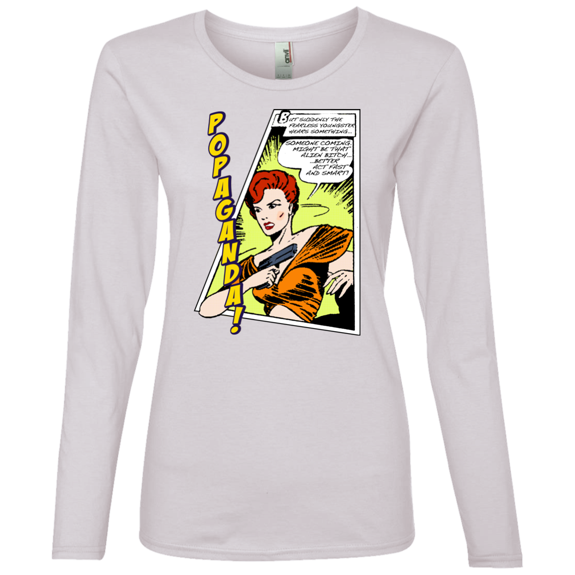 Pop Art Vintage Comics Lichtenstein Style - Popaganda 06 Tee&Tank Lady Pimamour