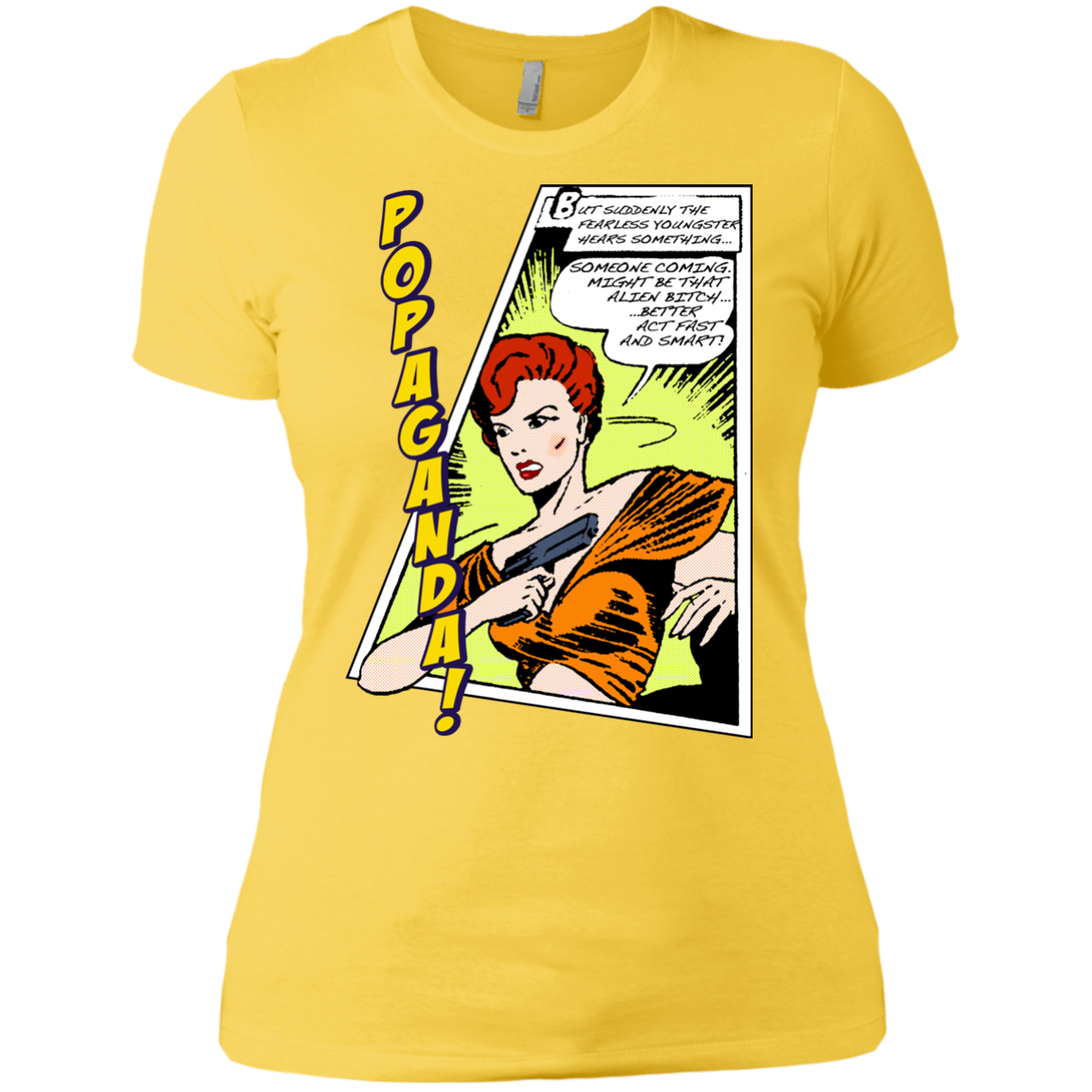 Pop Art Vintage Comics Lichtenstein Style - Popaganda 06 Tee&Tank Lady Pimamour