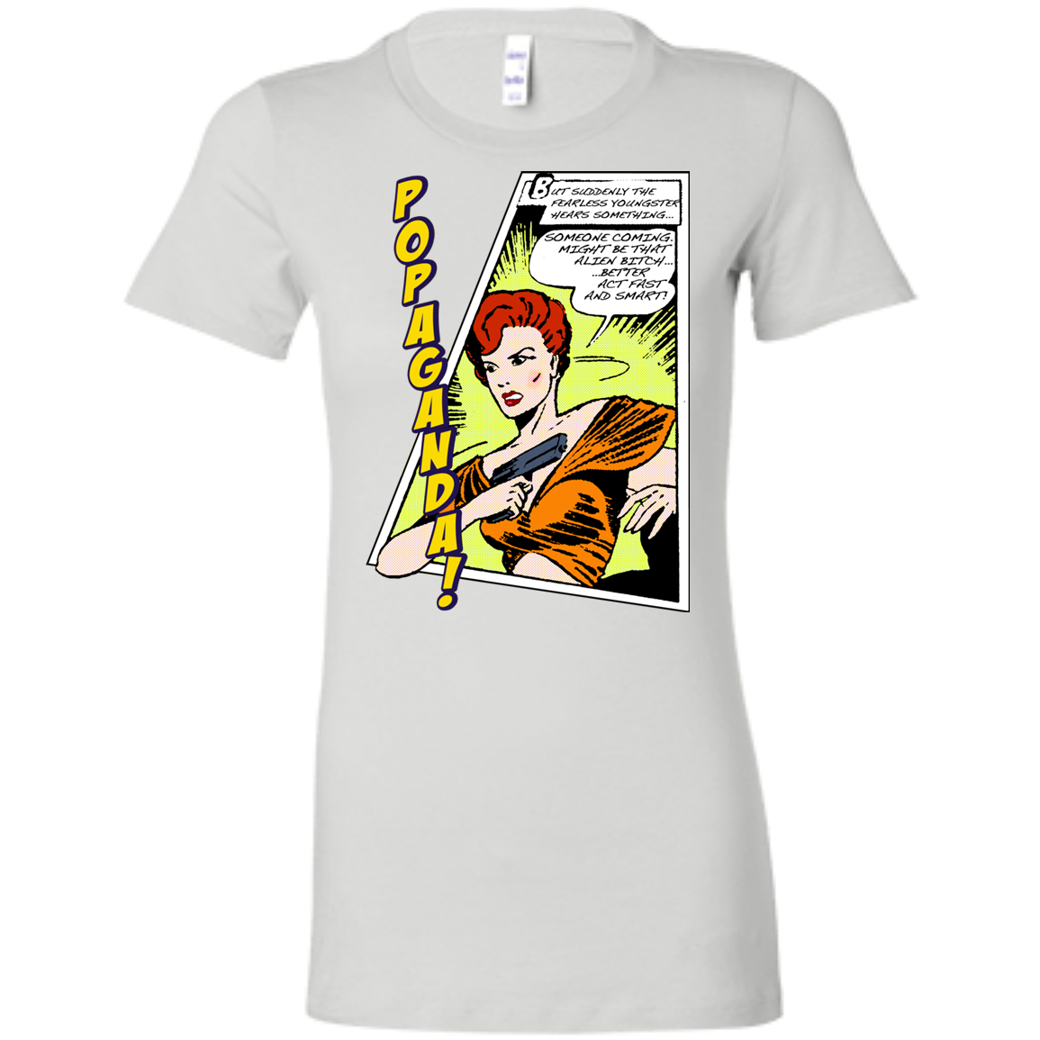 Pop Art Vintage Comics Lichtenstein Style - Popaganda 06 Tee&Tank Lady Pimamour