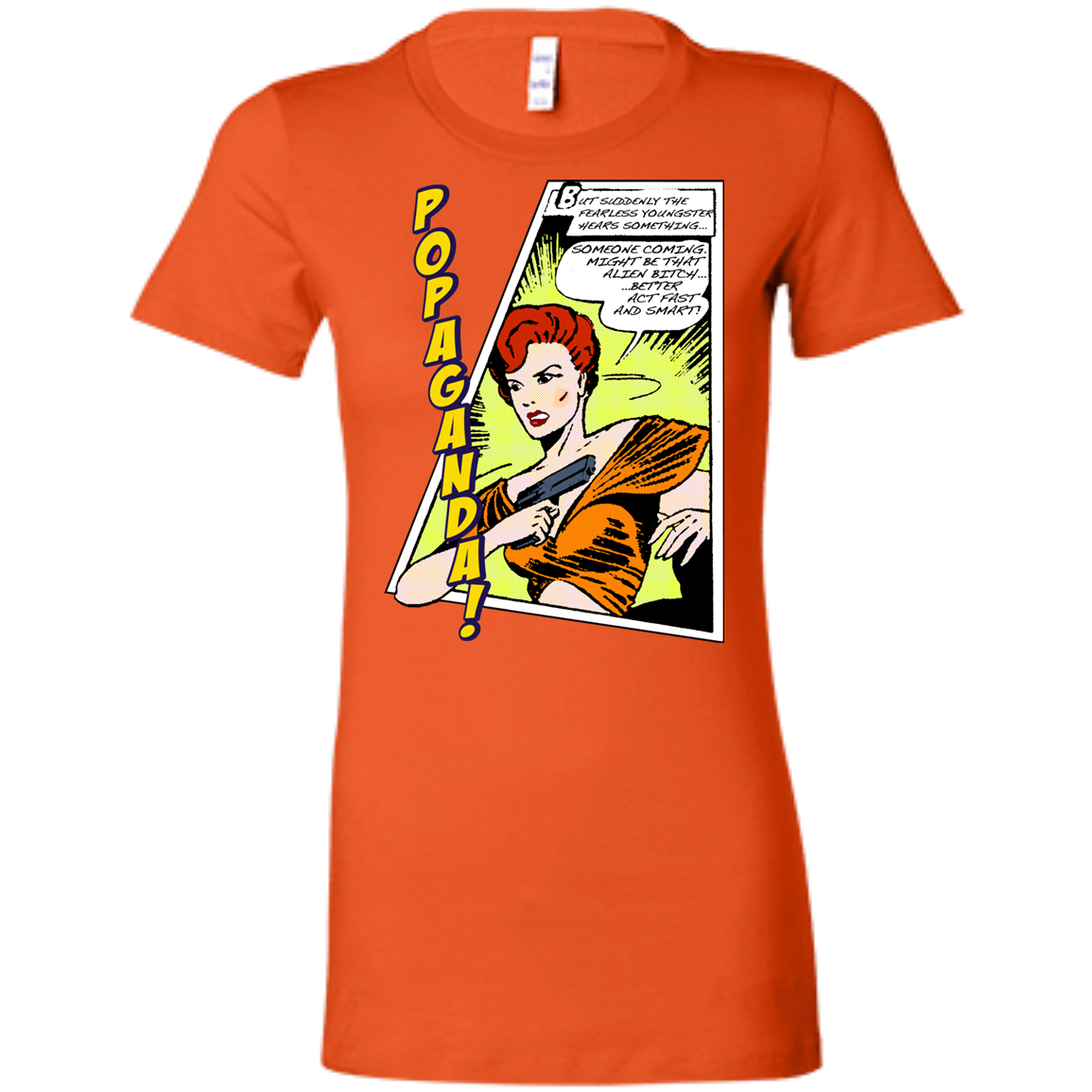 Pop Art Vintage Comics Lichtenstein Style - Popaganda 06 Tee&Tank Lady Pimamour