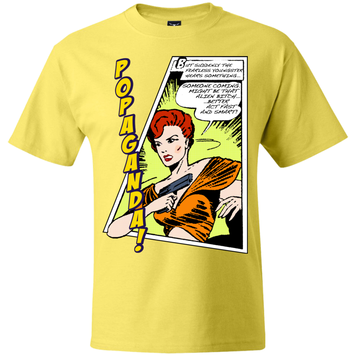 Pop Art Vintage Comics Lichtenstein Style - Popaganda 06 Tee&Tank Men/Unisex Pimamour