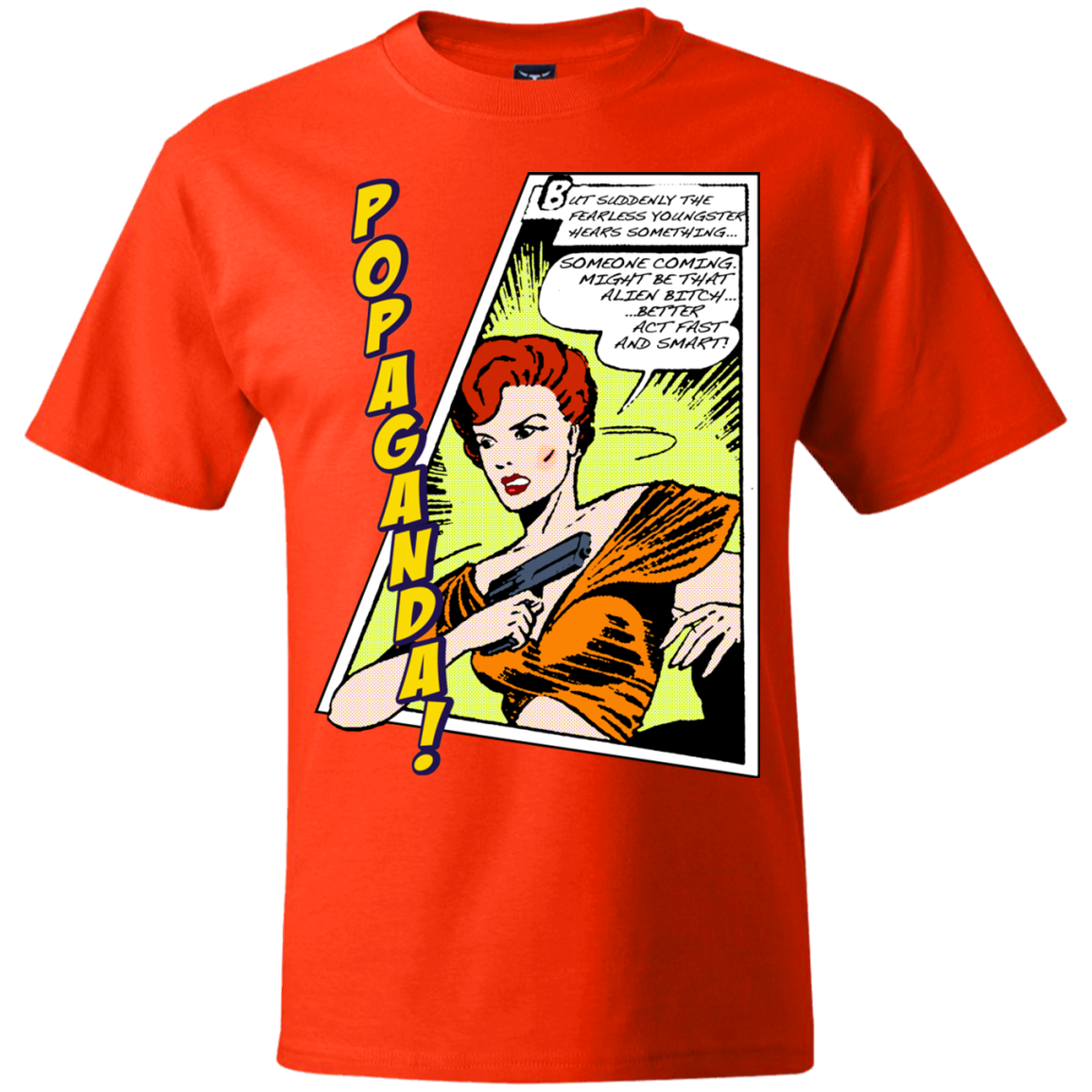 Pop Art Vintage Comics Lichtenstein Style - Popaganda 06 Tee&Tank Men/Unisex Pimamour