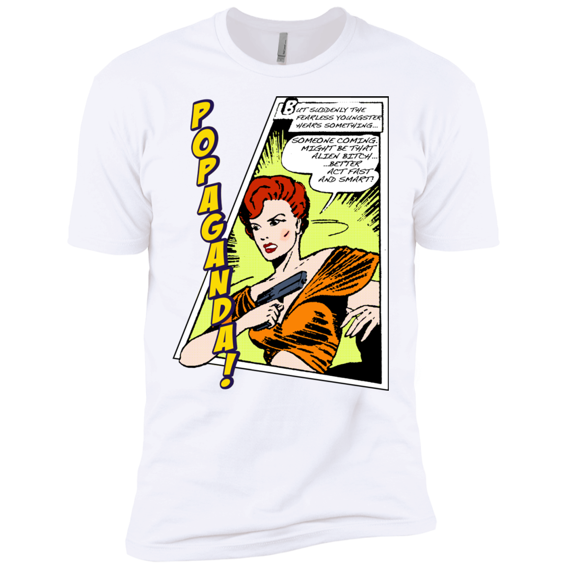 Pop Art Vintage Comics Lichtenstein Style - Popaganda 06 Tee&Tank Men/Unisex Pimamour