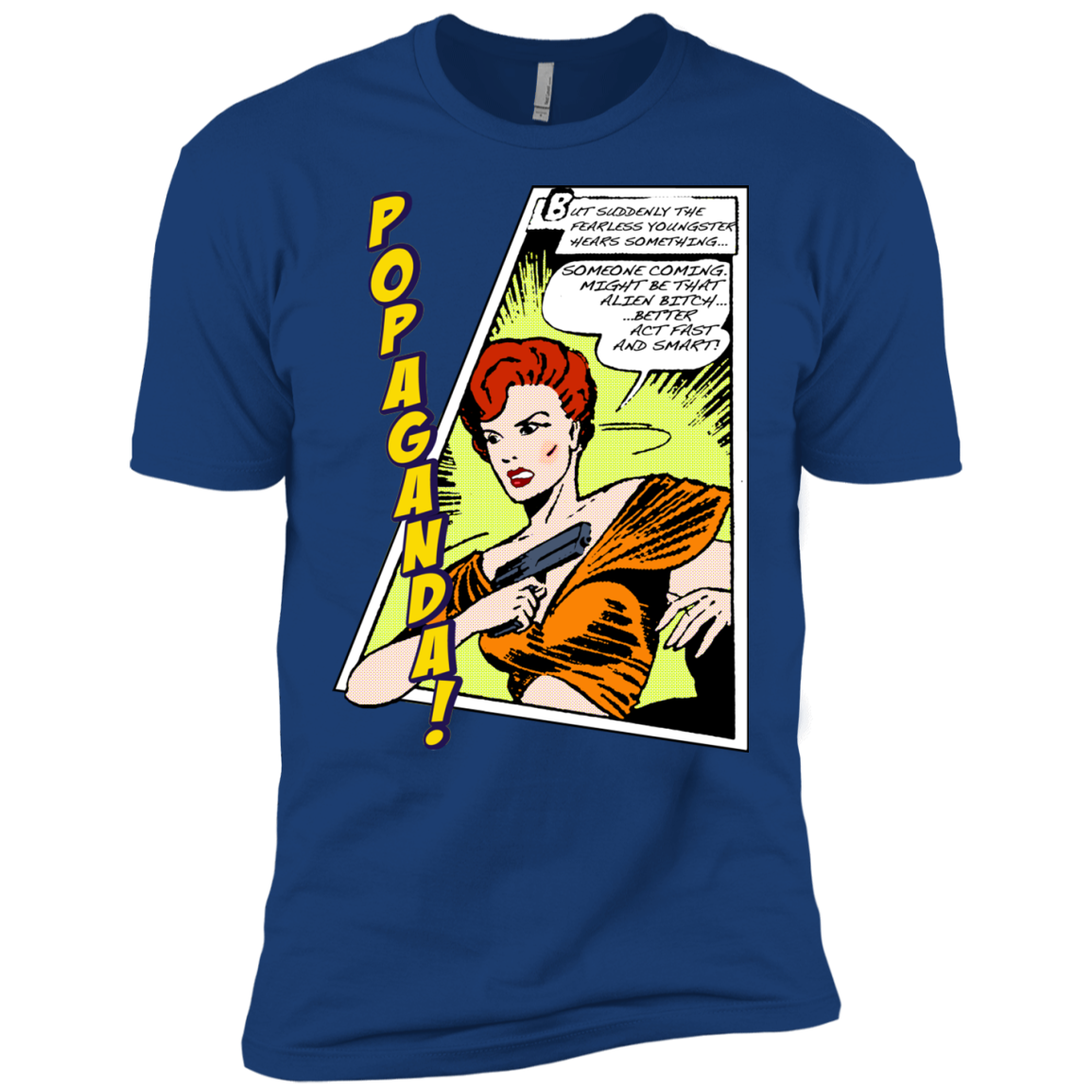 Pop Art Vintage Comics Lichtenstein Style - Popaganda 06 Tee&Tank Men/Unisex Pimamour