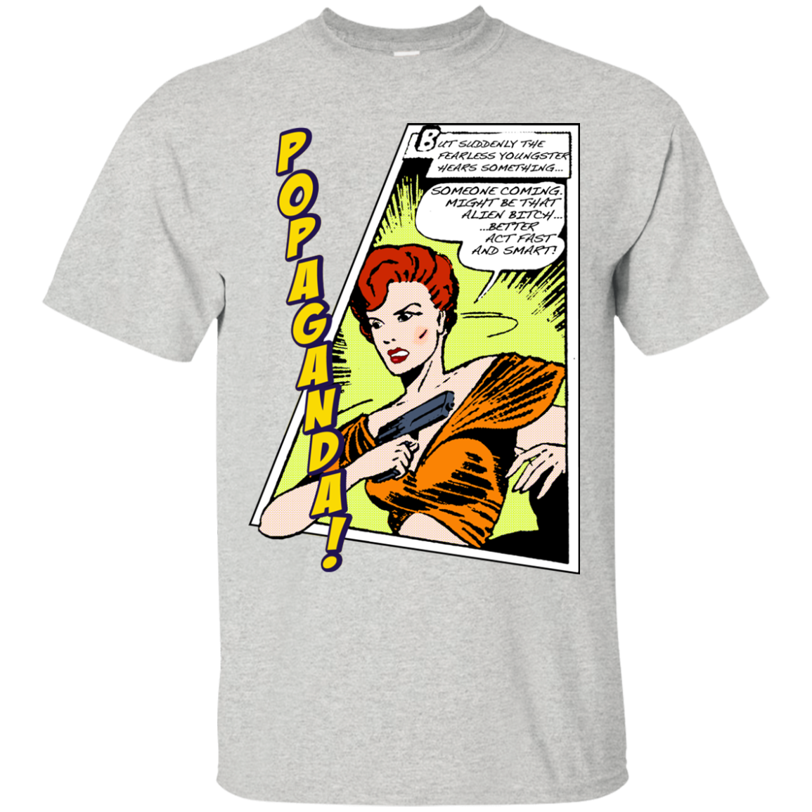 Pop Art Vintage Comics Lichtenstein Style - Popaganda 06 Tee&Tank Men/Unisex Pimamour