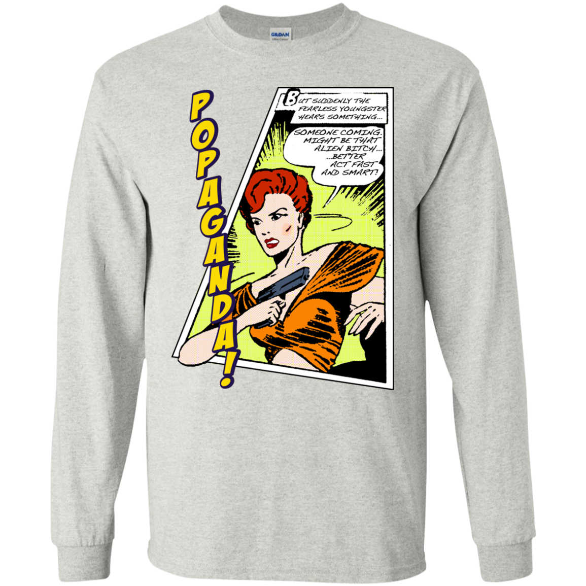 Pop Art Vintage Comics Lichtenstein Style - Popaganda 06 Tee&Tank Men/Unisex Pimamour