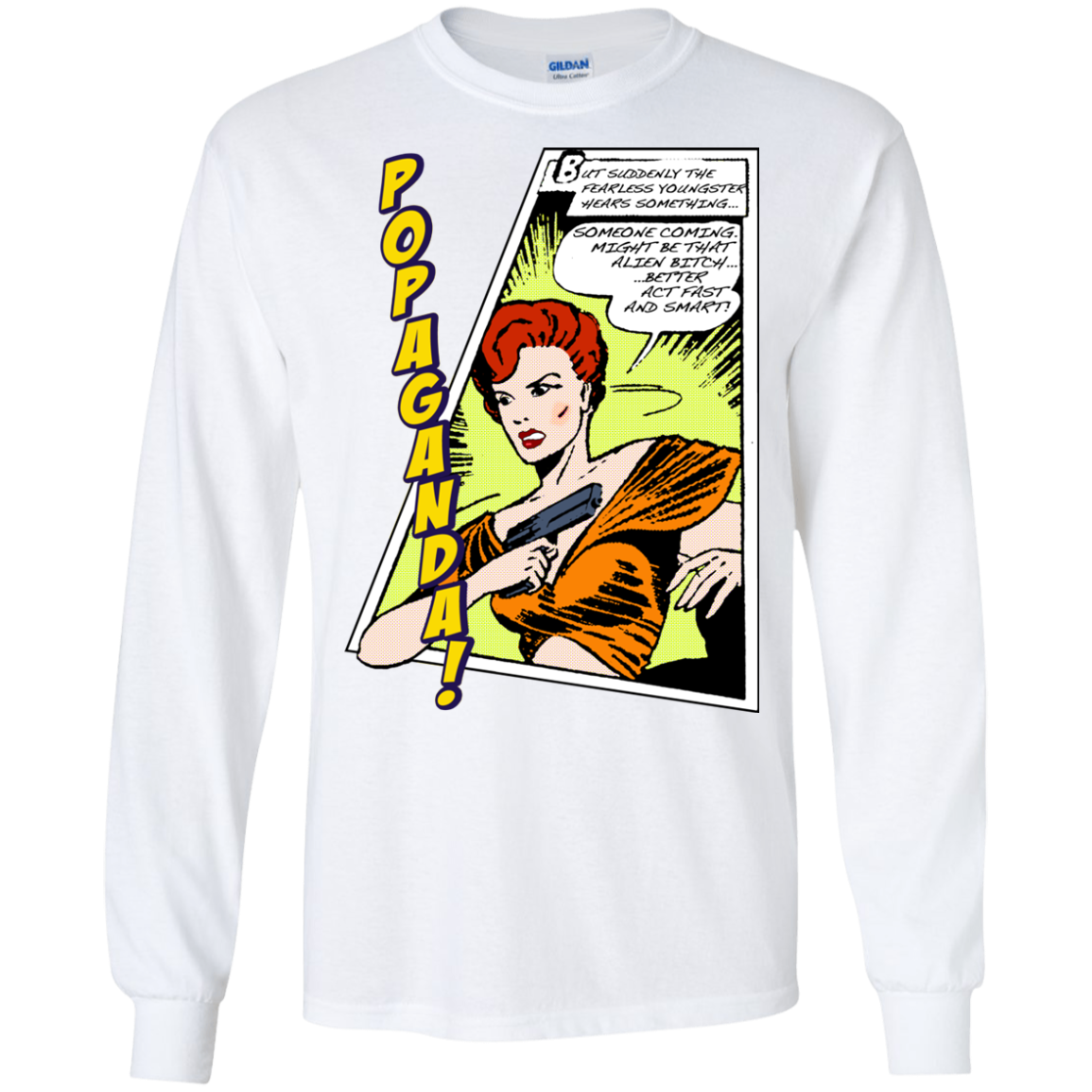 Pop Art Vintage Comics Lichtenstein Style - Popaganda 06 Tee&Tank Men/Unisex Pimamour