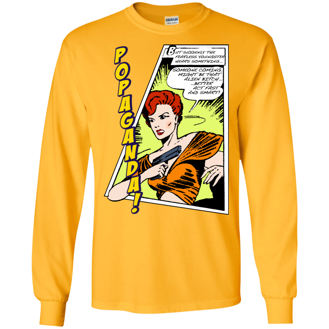 Pop Art Vintage Comics Lichtenstein Style - Popaganda 06 Tee&Tank Men/Unisex Pimamour