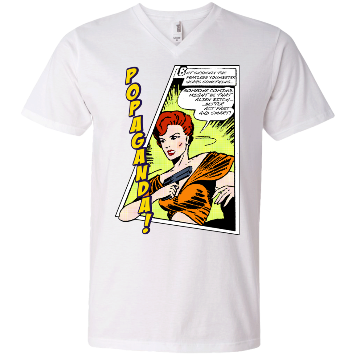 Pop Art Vintage Comics Lichtenstein Style - Popaganda 06 Tee&Tank Men/Unisex Pimamour
