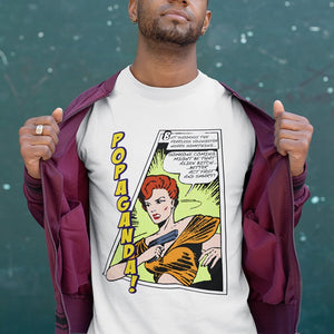 Pop Art Vintage Comics Lichtenstein Style - Popaganda 06 Tee&Tank Men/Unisex Pimamour