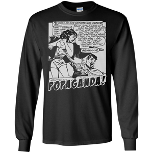 Pop Art Vintage Comics Lichtenstein Style - Popaganda 07 B&W Tee&Tank Men/Unisex Pimamour