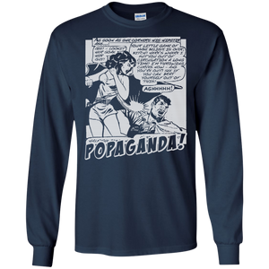 Pop Art Vintage Comics Lichtenstein Style - Popaganda 07 B&W Tee&Tank Men/Unisex Pimamour