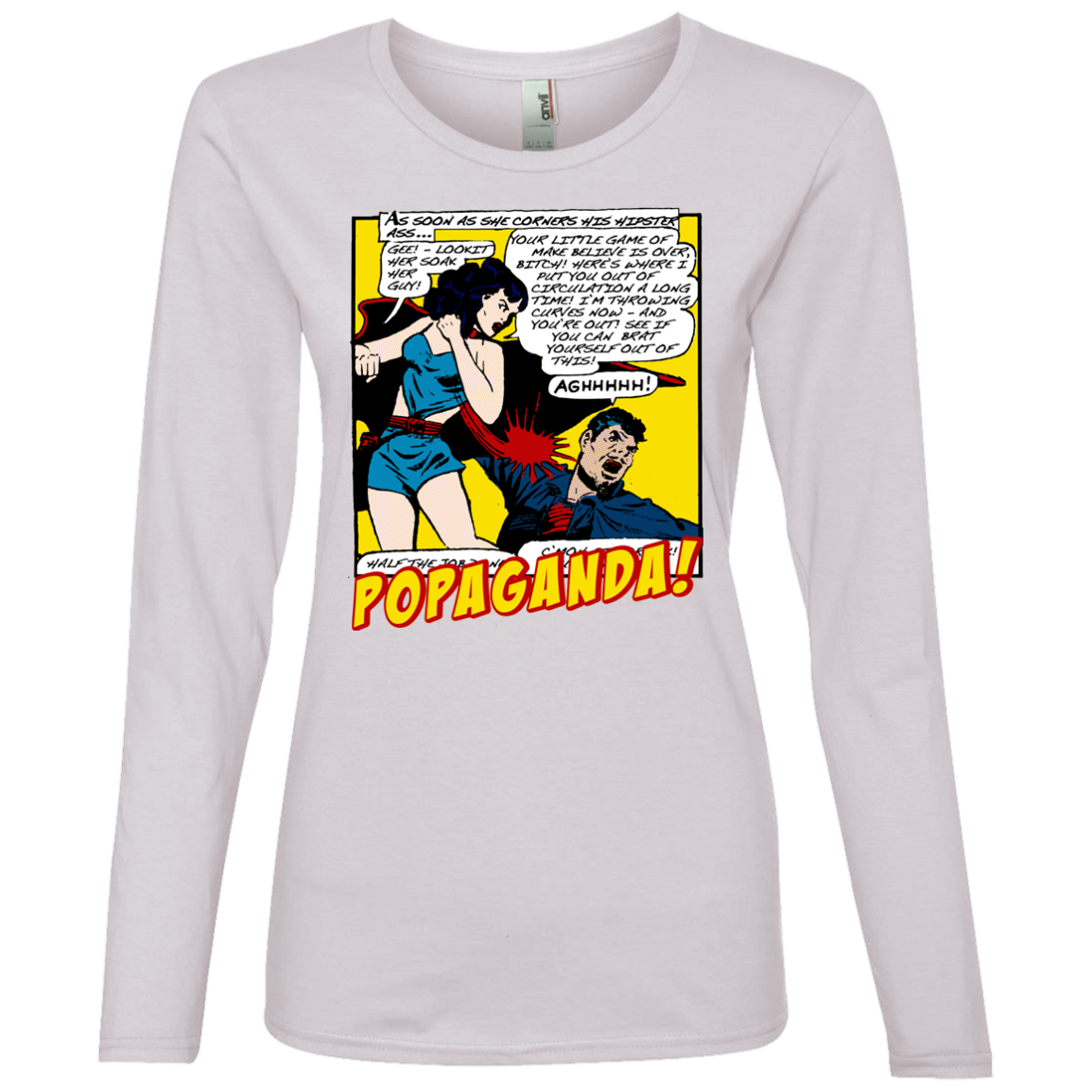 Pop Art Vintage Comics Lichtenstein Style - Popaganda 07 Tee&Tank Lady Pimamour
