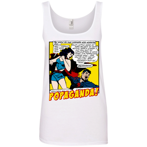 Pop Art Vintage Comics Lichtenstein Style - Popaganda 07 Tee&Tank Lady Pimamour