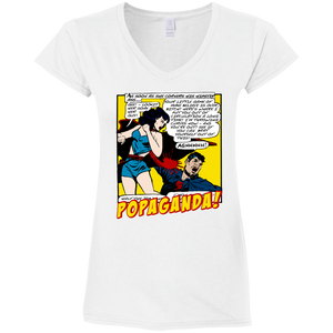 Pop Art Vintage Comics Lichtenstein Style - Popaganda 07 Tee&Tank Lady Pimamour