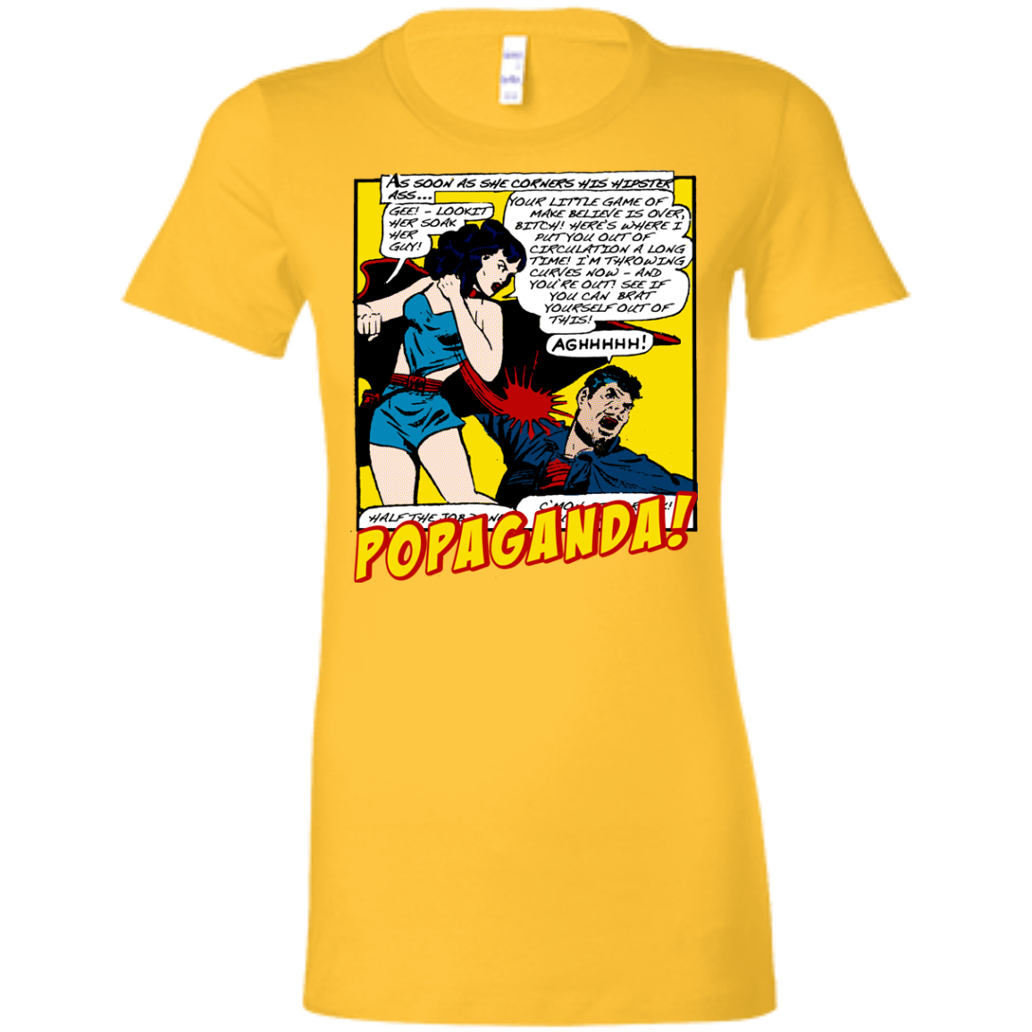 Pop Art Vintage Comics Lichtenstein Style - Popaganda 07 Tee&Tank Lady Pimamour
