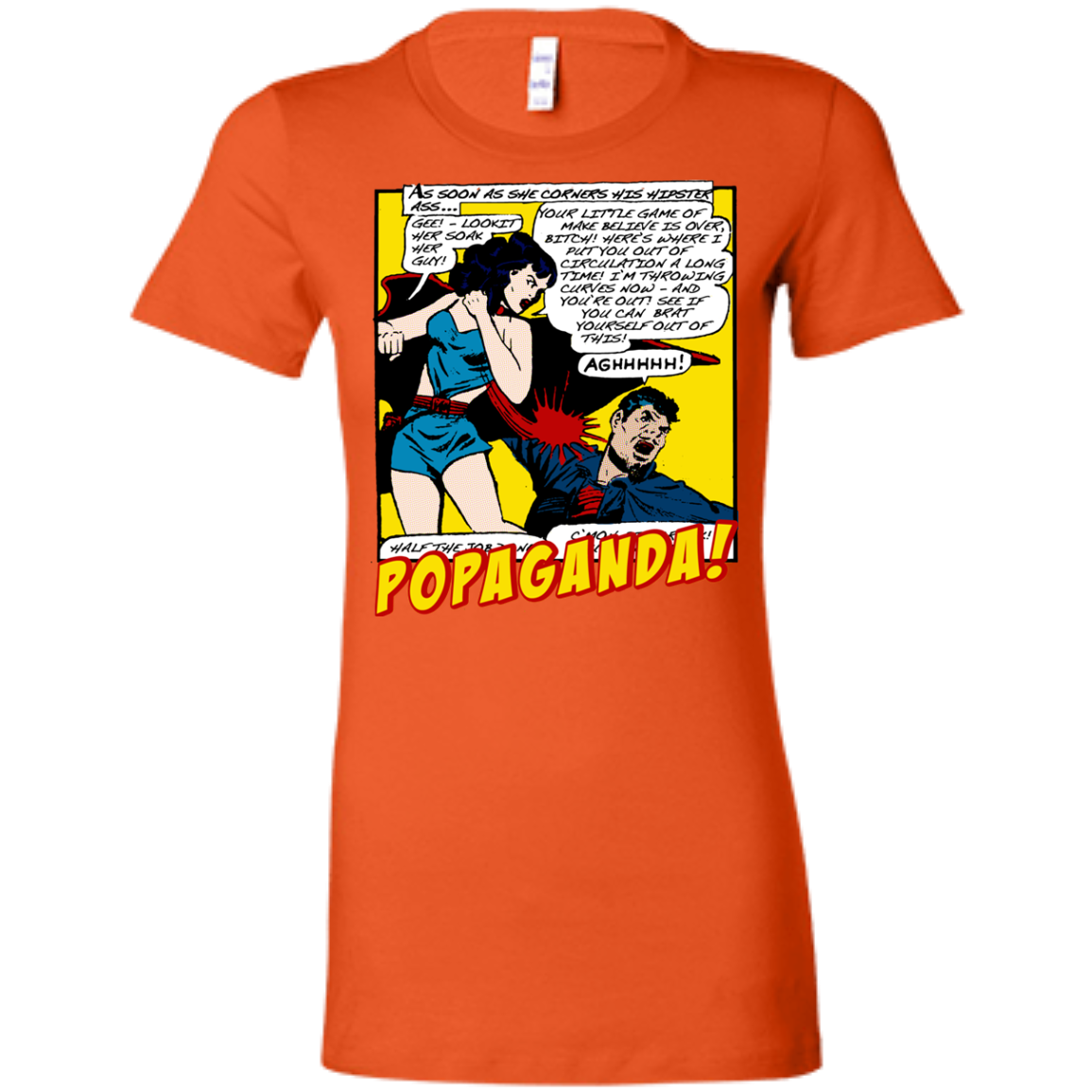 Pop Art Vintage Comics Lichtenstein Style - Popaganda 07 Tee&Tank Lady Pimamour