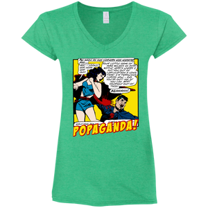 Pop Art Vintage Comics Lichtenstein Style - Popaganda 07 Tee&Tank Lady Pimamour