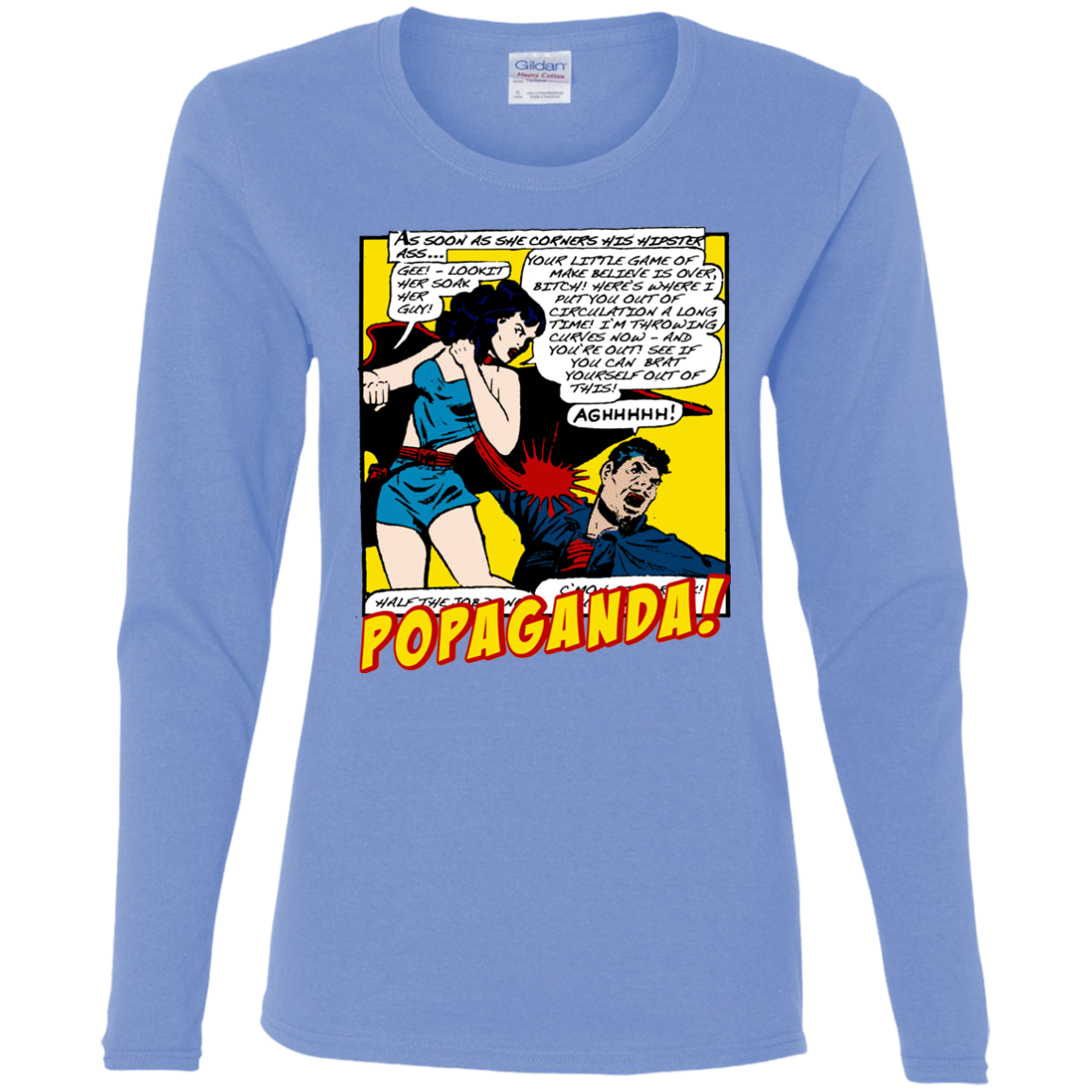 Pop Art Vintage Comics Lichtenstein Style - Popaganda 07 Tee&Tank Lady Pimamour