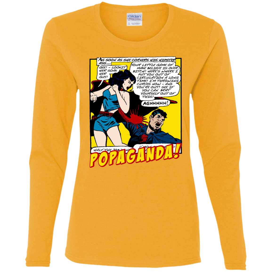 Pop Art Vintage Comics Lichtenstein Style - Popaganda 07 Tee&Tank Lady Pimamour