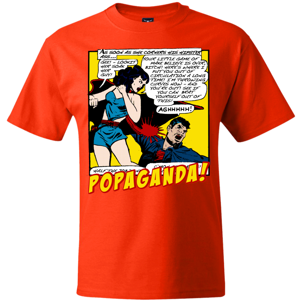 Pop Art Vintage Comics Lichtenstein Style - Popaganda 07 Tee&Tank Men/Unisex Pimamour