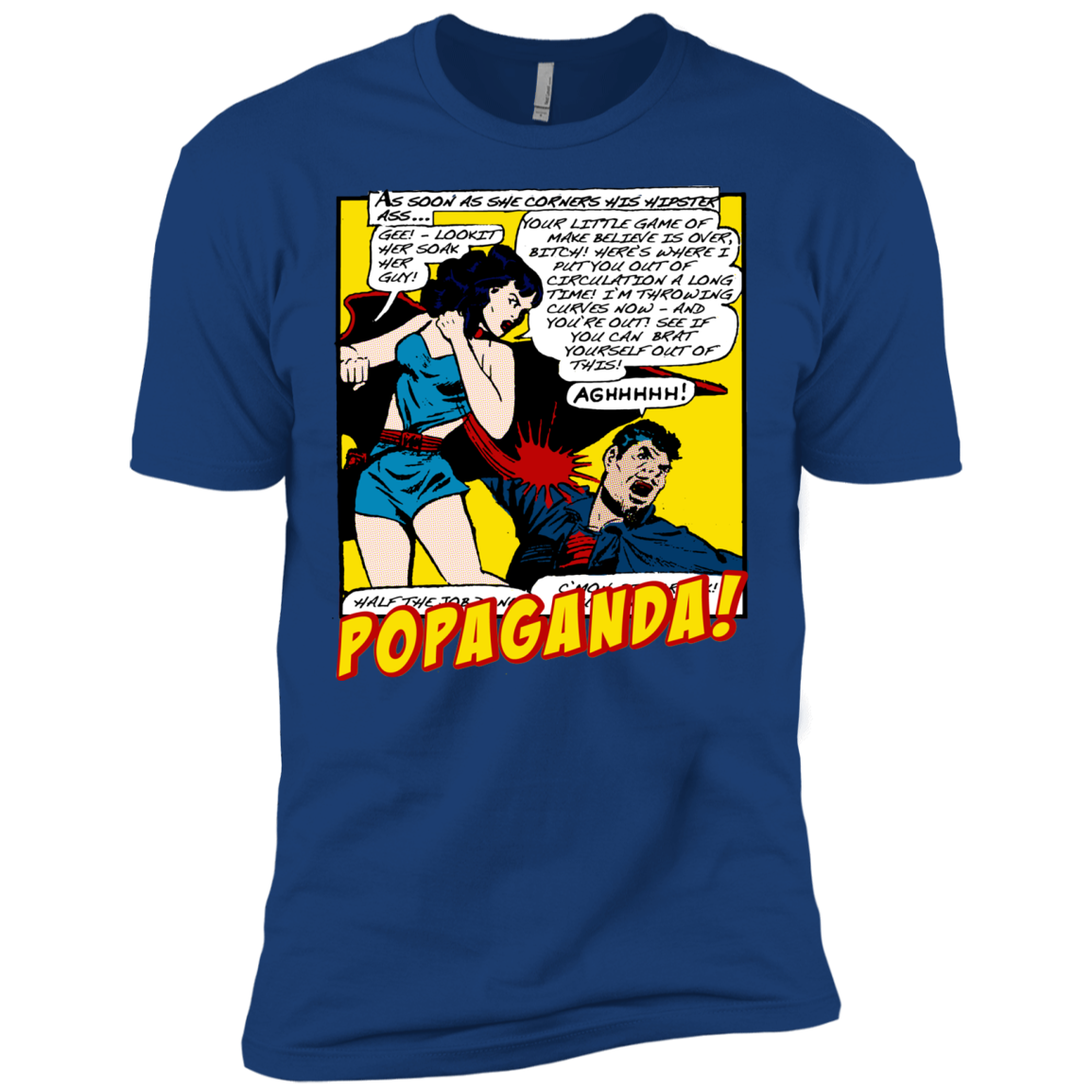 Pop Art Vintage Comics Lichtenstein Style - Popaganda 07 Tee&Tank Men/Unisex Pimamour