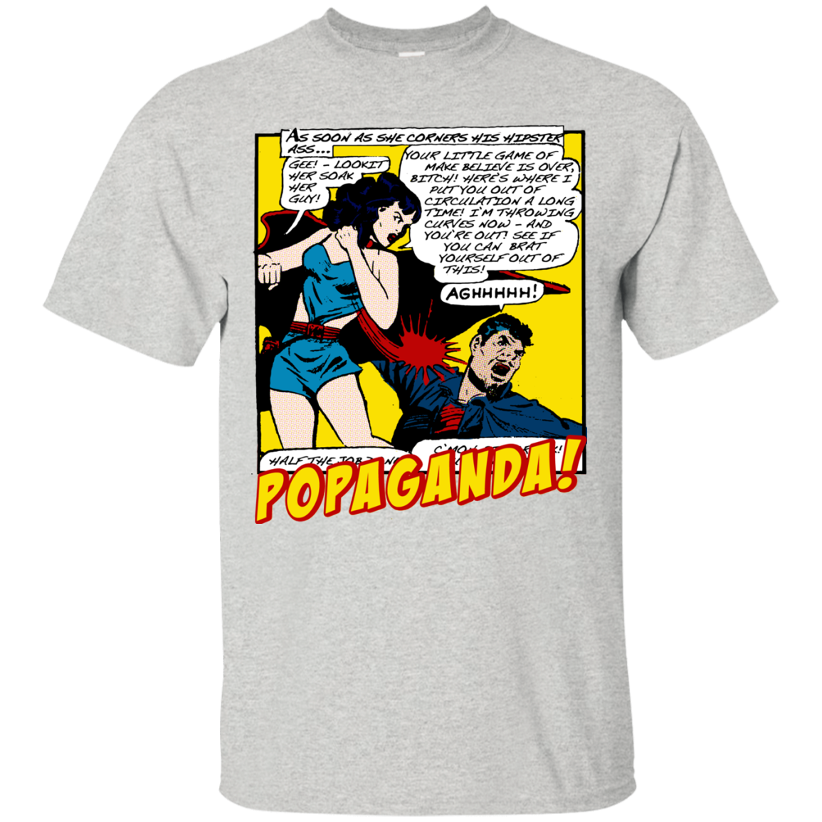Pop Art Vintage Comics Lichtenstein Style - Popaganda 07 Tee&Tank Men/Unisex Pimamour
