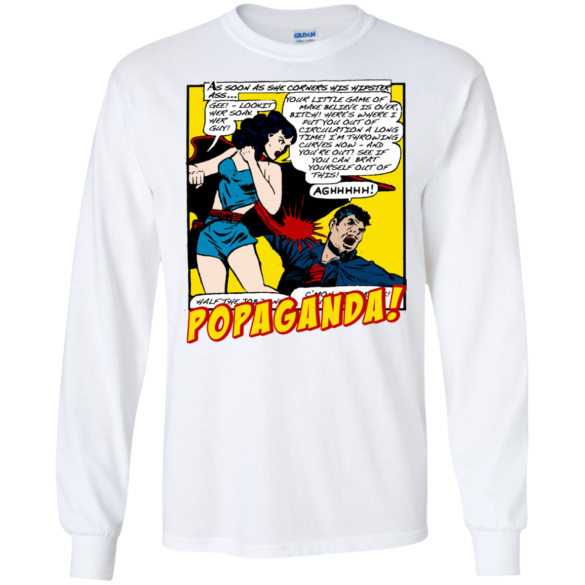Pop Art Vintage Comics Lichtenstein Style - Popaganda 07 Tee&Tank Men/Unisex Pimamour