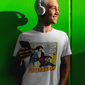 Pop Art Vintage Comics Lichtenstein Style - Popaganda 07 Tee&Tank Men/Unisex Pimamour