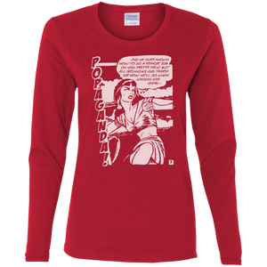 Pop Art Vintage Comics Lichtenstein Style - Popaganda 08 B&W Tee&Tank Lady Pimamour