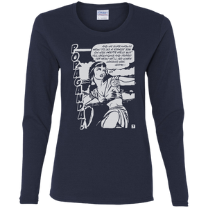Pop Art Vintage Comics Lichtenstein Style - Popaganda 08 B&W Tee&Tank Lady Pimamour