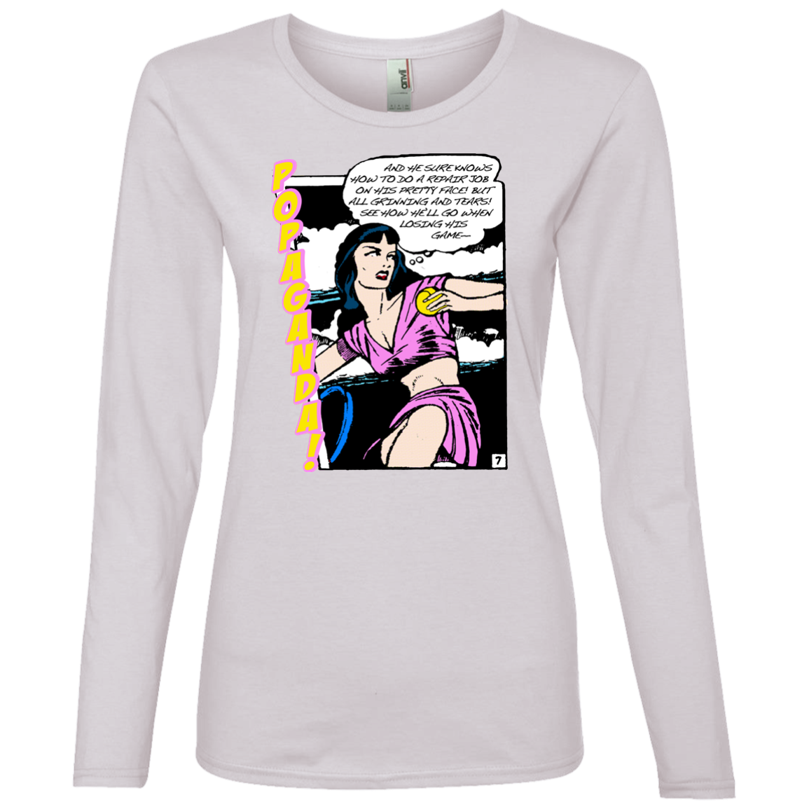 Pop Art Vintage Comics Lichtenstein Style - Popaganda 08 Tee&Tank Lady Pimamour
