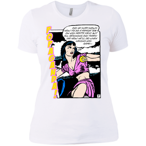 Pop Art Vintage Comics Lichtenstein Style - Popaganda 08 Tee&Tank Lady Pimamour