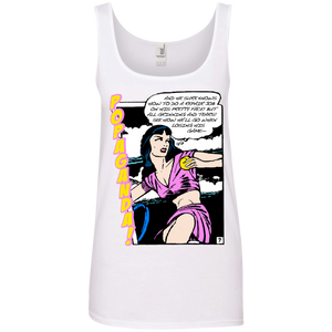 Pop Art Vintage Comics Lichtenstein Style - Popaganda 08 Tee&Tank Lady Pimamour